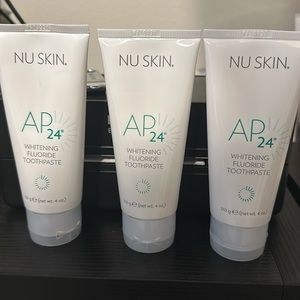 NuSkin AP 24 Whitening Fluoride Toothpaste - 3 pack